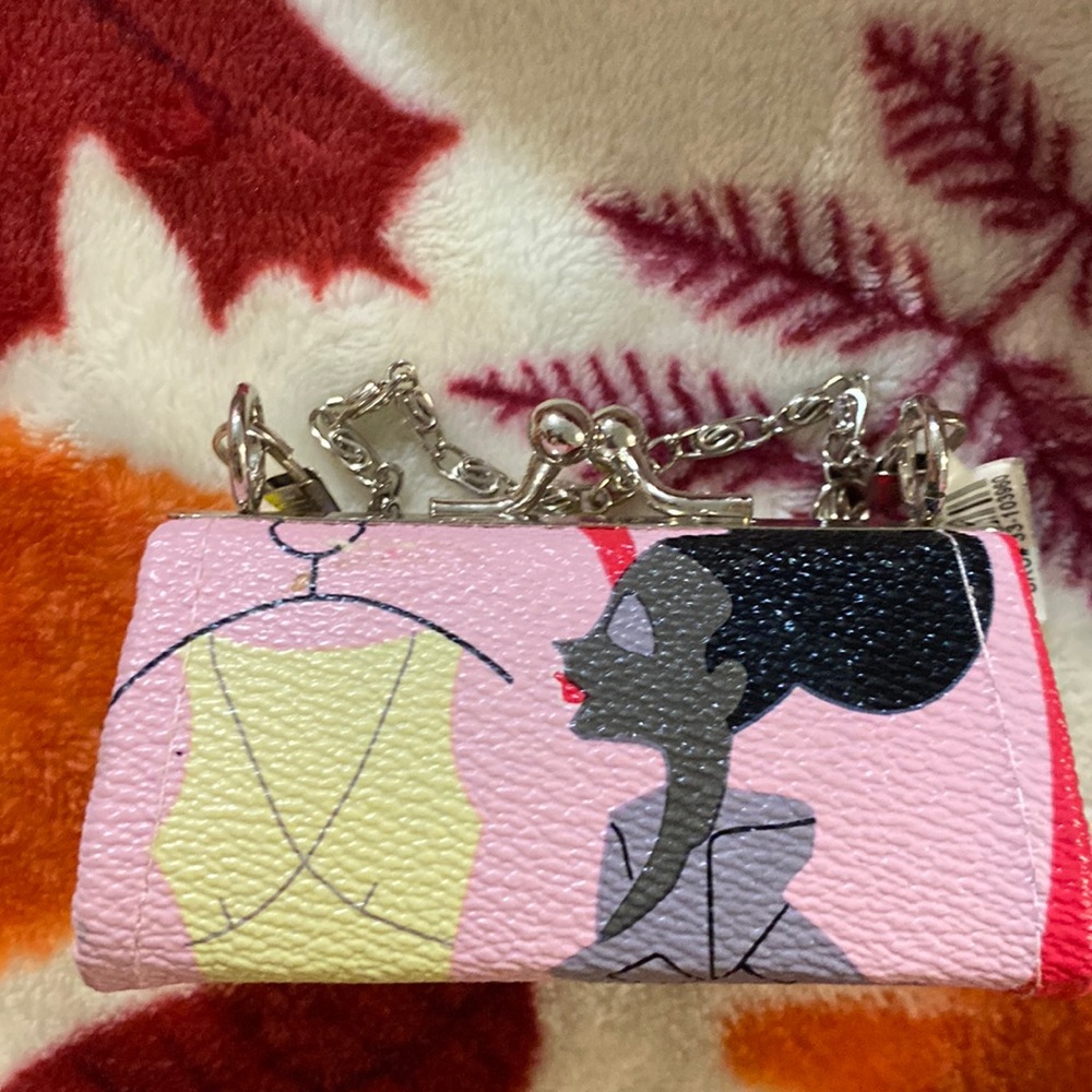 Lipstick/coin purse rare print